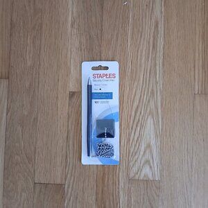 Staples Security Chain Pen Medium 1.0 mm Black Brand New